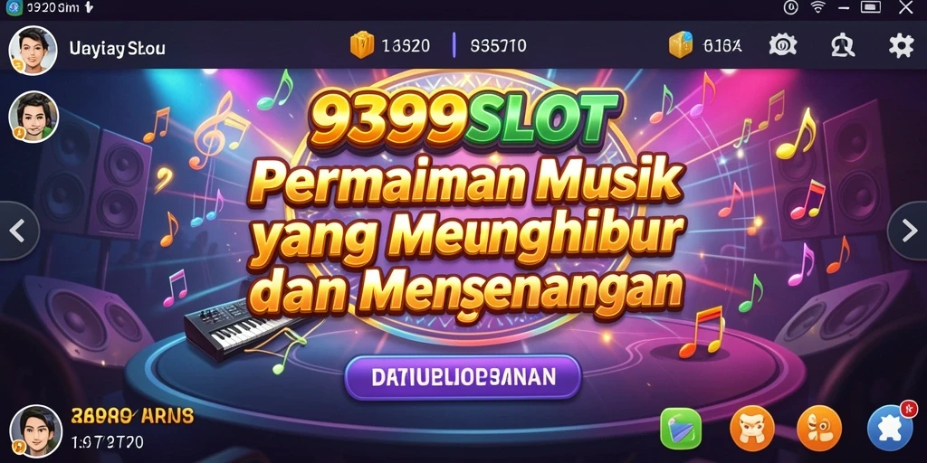 Tampilan gameplay <strong>9399SLOT</strong> yang seru dengan musik yang menghibur.