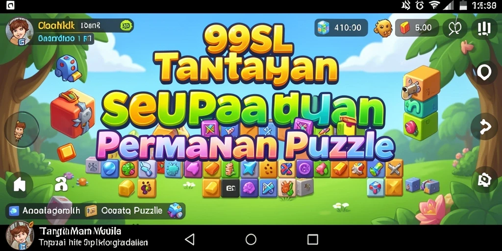 Screenshot utama 99SL menampilkan gameplay seru dan menantang dalam dunia puzzle.