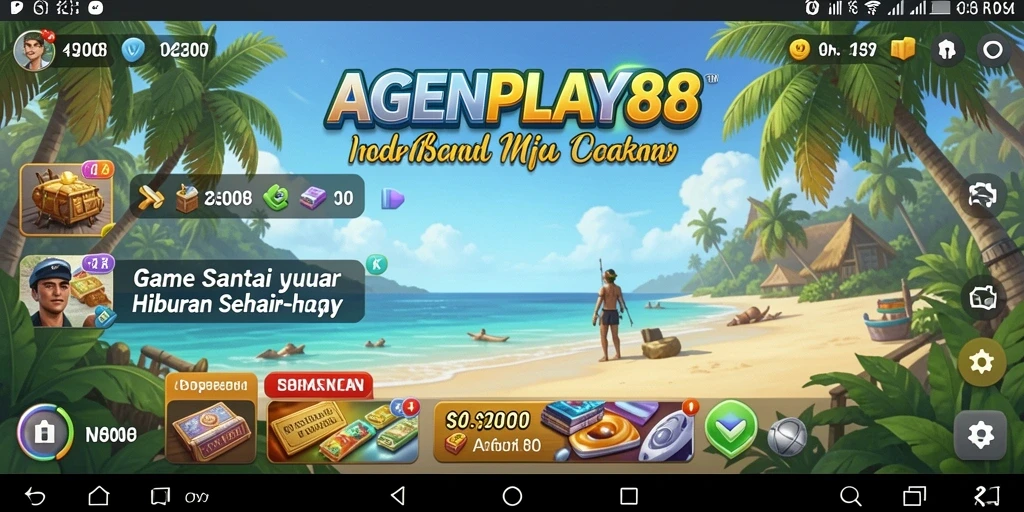 Tampilan gameplay AGENPLAY88 yang menampilkan keseruan permainan Casual.
