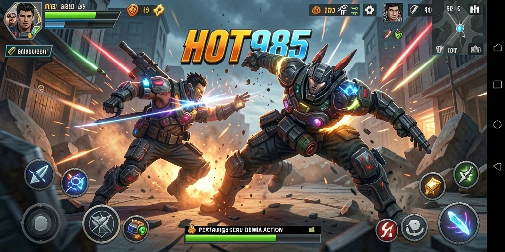 Tampilan memukau dari gameplay HOT985 yang menggetarkan.