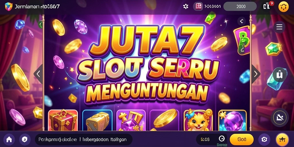Gameplay menarik dan seru dari JUTA7 yang memikat perhatian pemain.