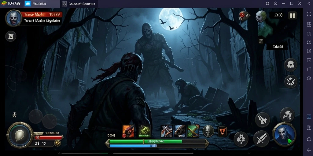 Screenshot gameplay RAFA88 yang menampilkan suasana menegangkan.
