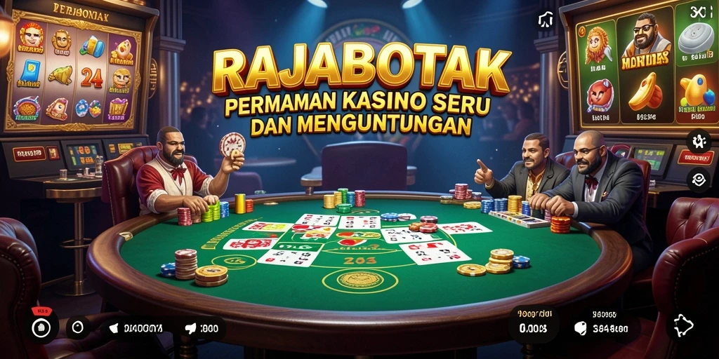 Tampilan menarik dari gameplay RAJABOTAK yang menegangkan.