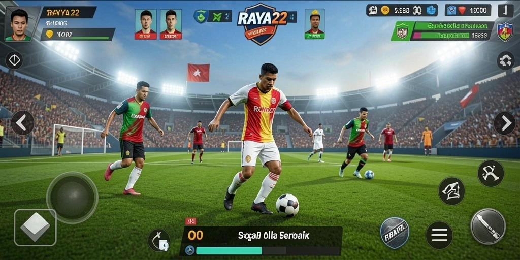 Pengalaman bermain sepak bola yang seru dan menghibur di RAYA22.