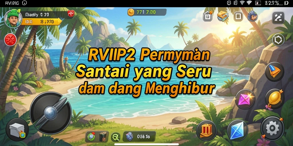 Screenshot utama RVIP2 menampilkan gameplay yang seru dan interaktif.